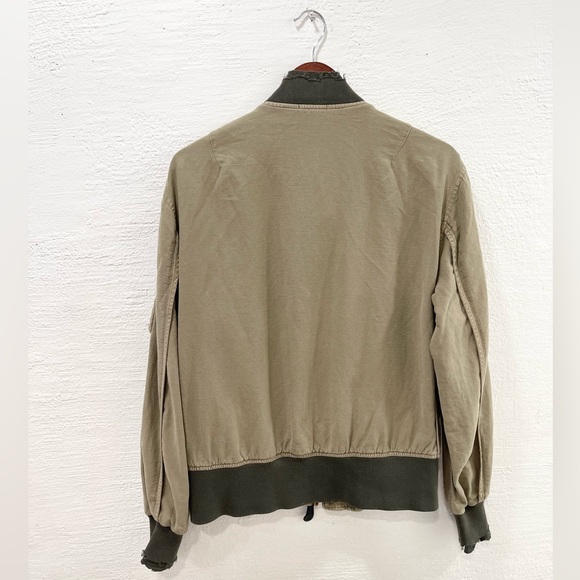 R13 Bomber Outwear Jacket Green - Picture 5 of 5
